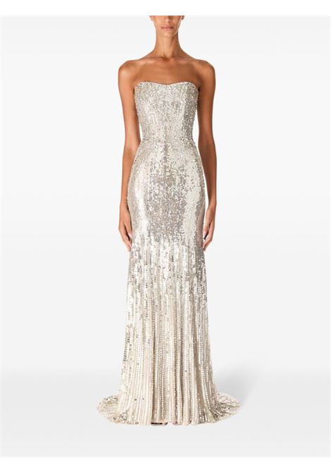 Silver sequin-embellished Sarai dress Jenny packham - women JENNY PACKHAM | ZBD105L1052